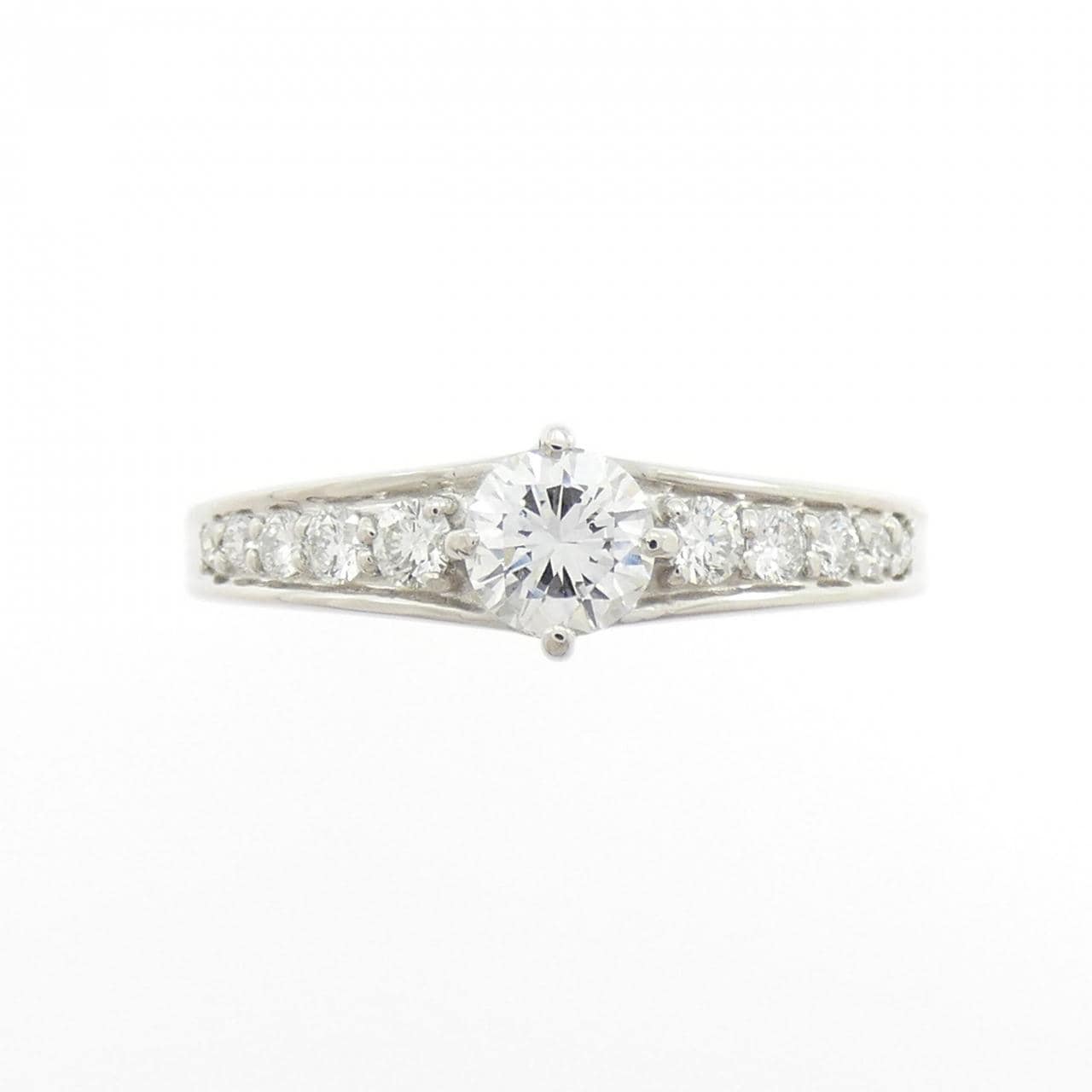 PT950 ダイヤモンド リング 0.305CT G VS2 Good