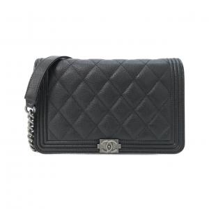 CHANEL Boy CHANEL Line AP1117 Chain Wallet