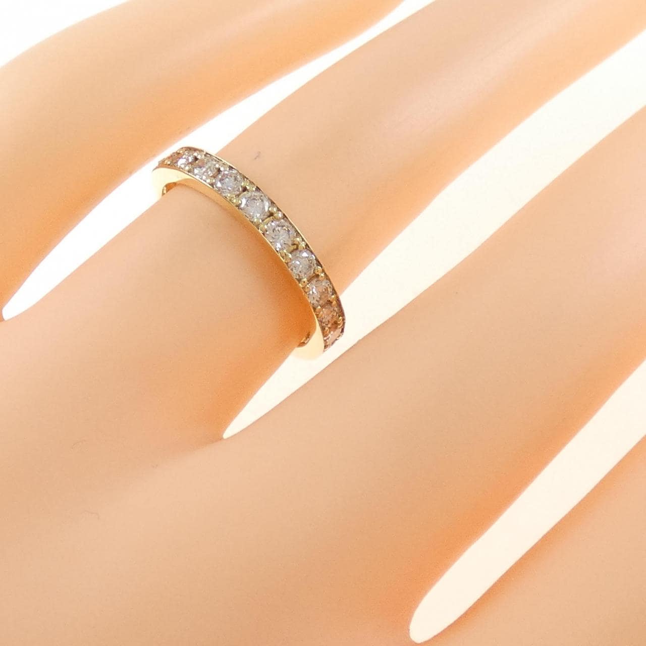K18YG ダイヤモンド リング 0.50CT