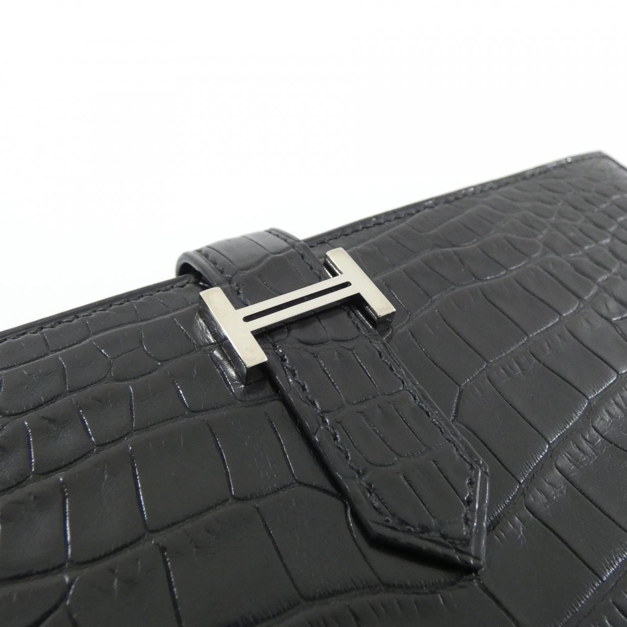 HERMES Bearn Soufflé 048601CK Wallet