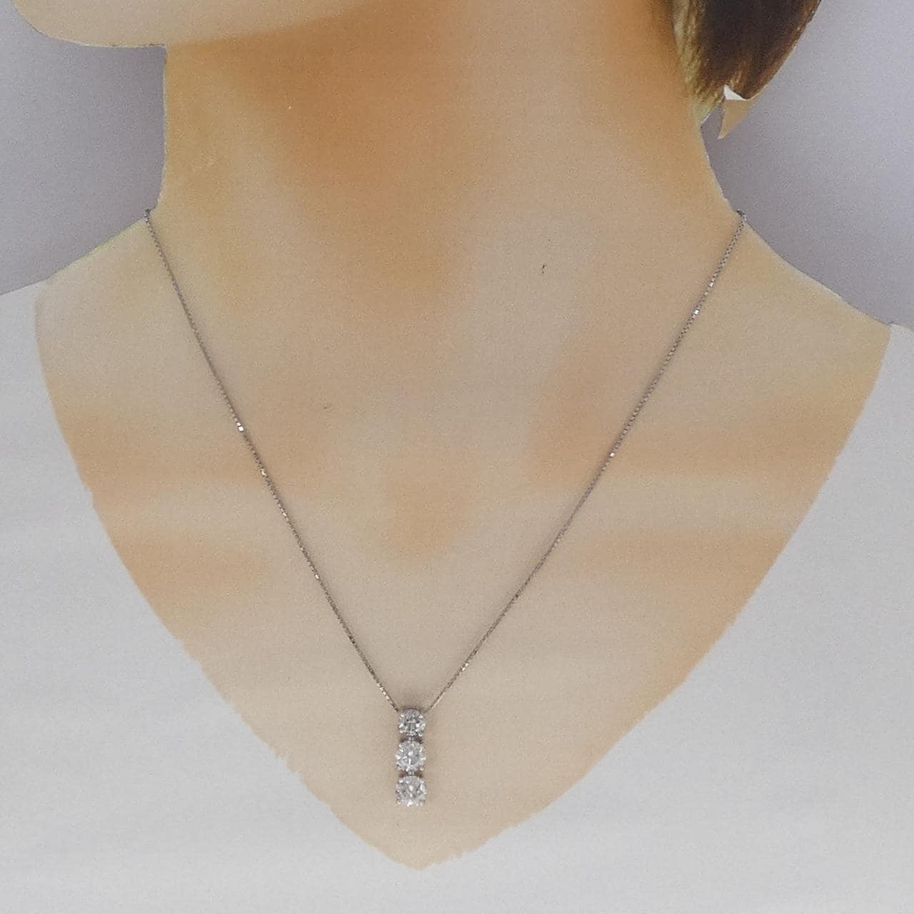 PT850 ダイヤモンド ネックレス 2.02CT