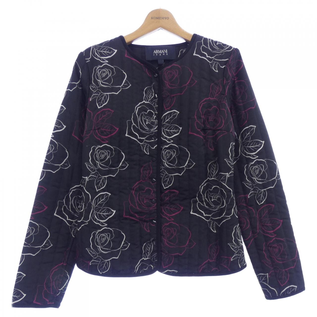 アルマーニジーンズ ARMANI JEANS ノーカラージャケット