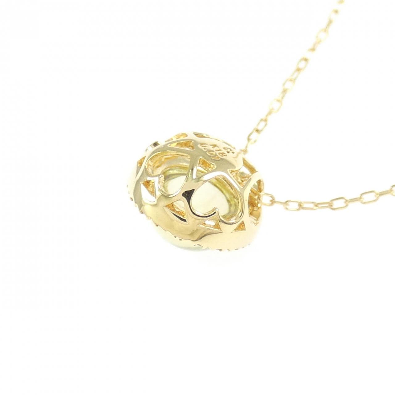 K18YG クオーツ ネックレス