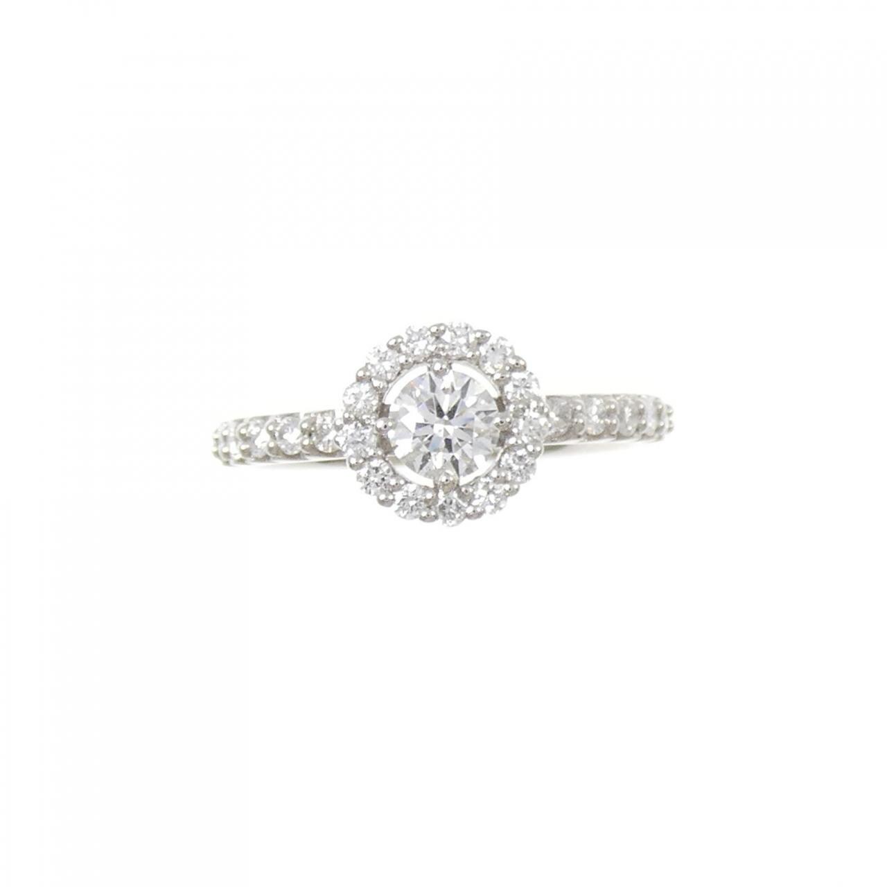 PT900 ダイヤモンド リング 0.302CT F SI1 3EXT H&C