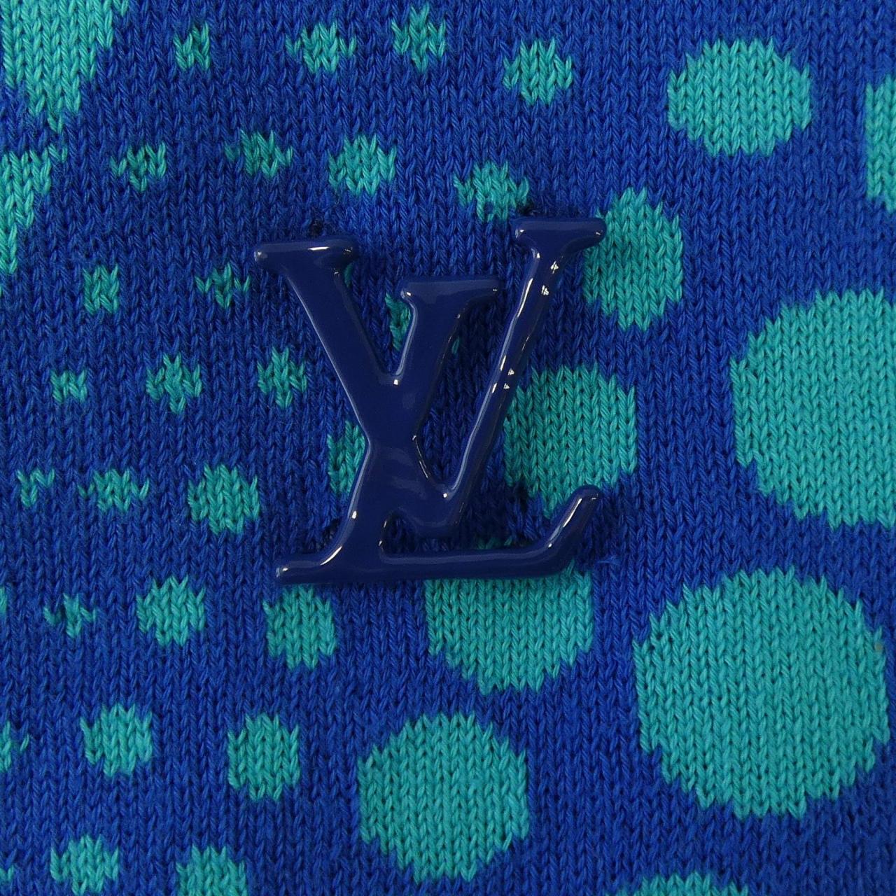 ルイヴィトン LOUIS VUITTON LV×YK オールオーバーパンプキンクルーネック HON38WJL4 草間彌生 ニット