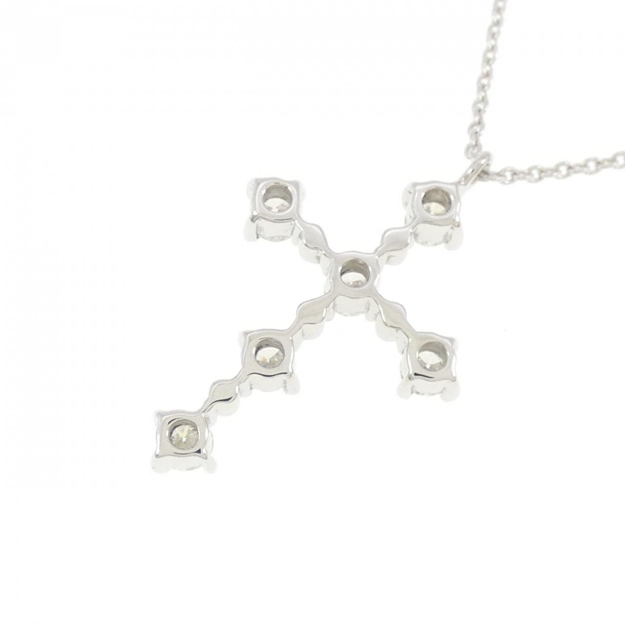 ヴァンドーム ダイヤモンド ネックレス 0.37CT