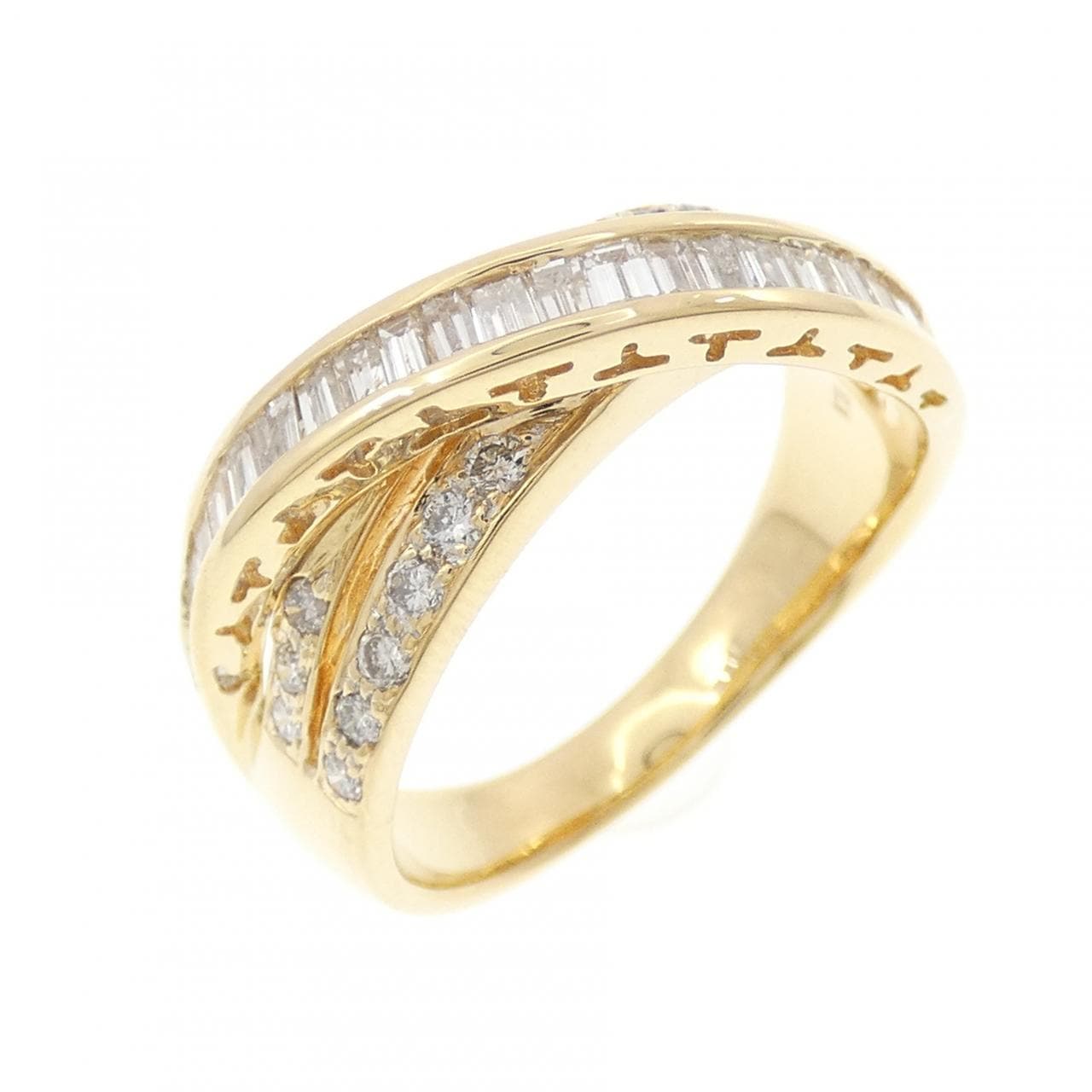 K18YG ダイヤモンド リング 1.00CT