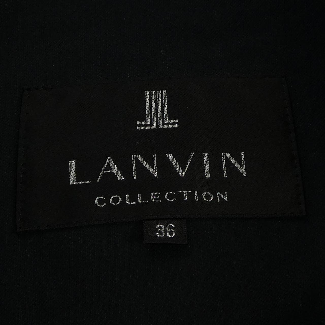 ランバンコレクション LANVIN COLLECTION ノーカラージャケット