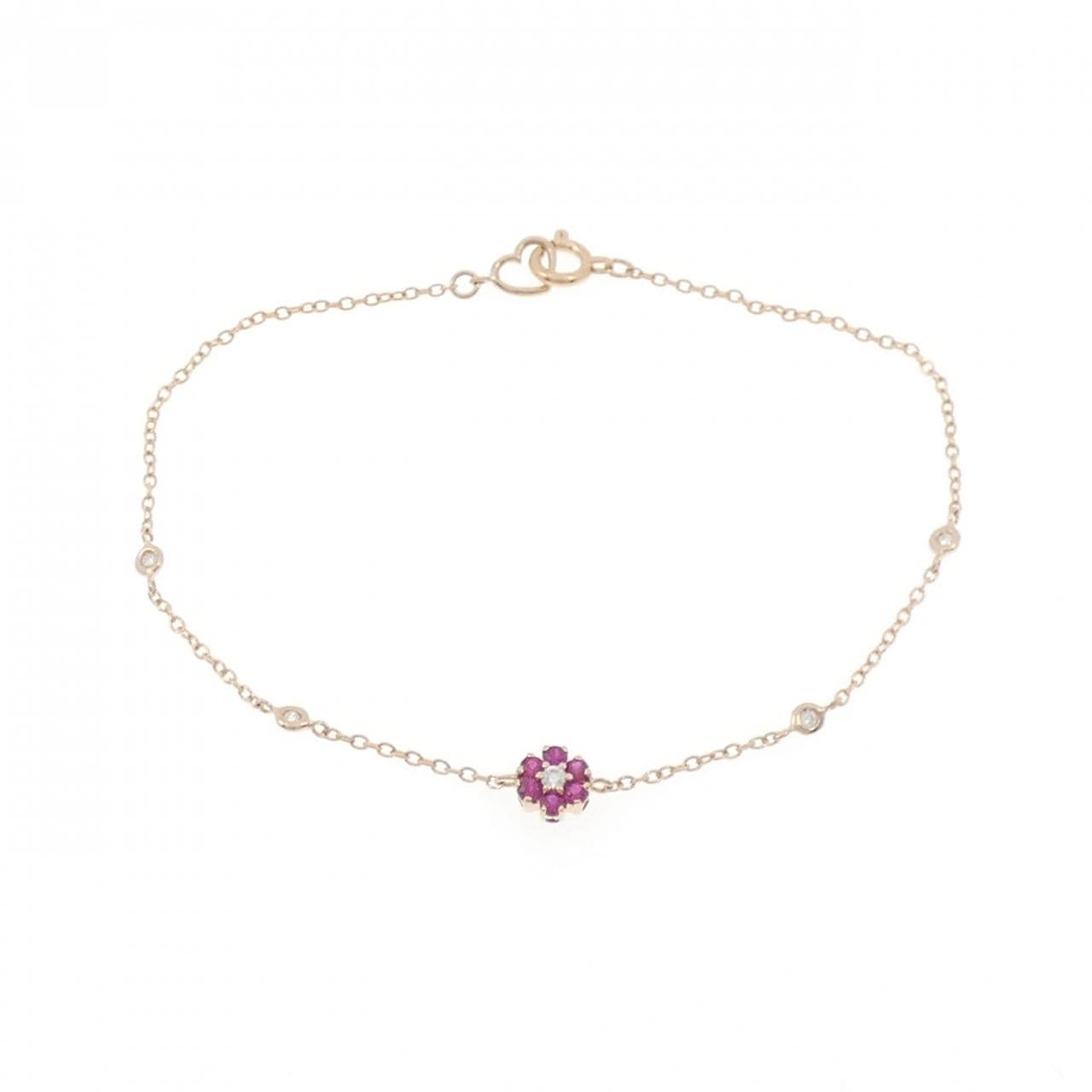 ポンテヴェキオ ルビー ブレスレット 0.11CT