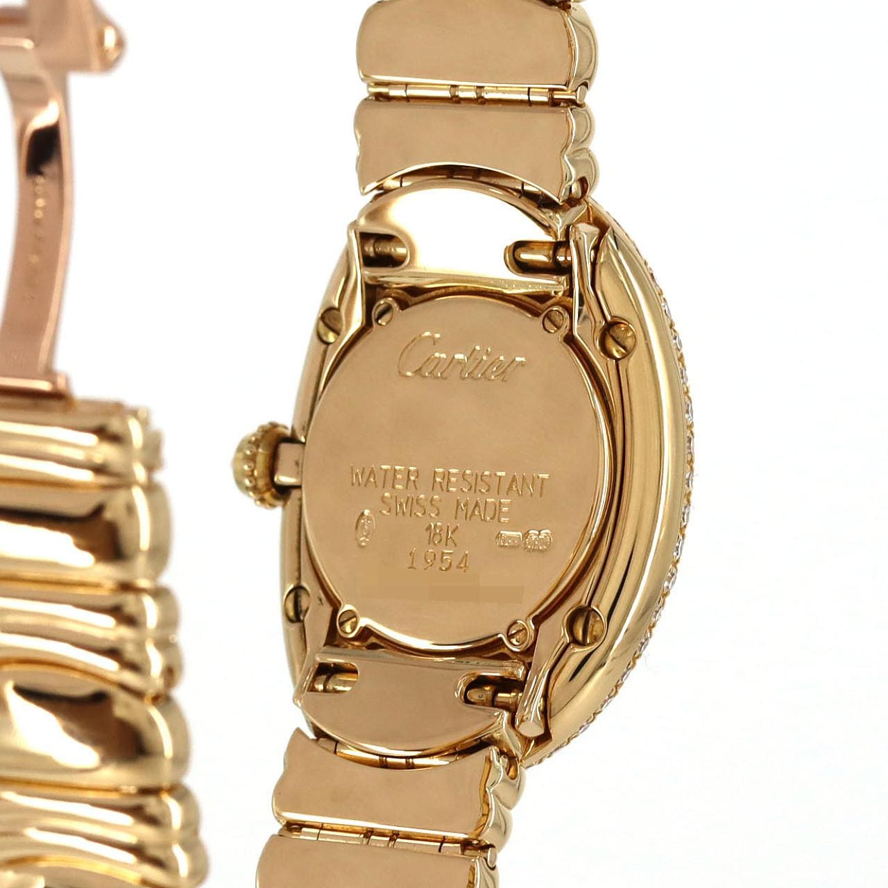 カルティエ ベニュワール YG/3D WB5004D8 YG クォーツ