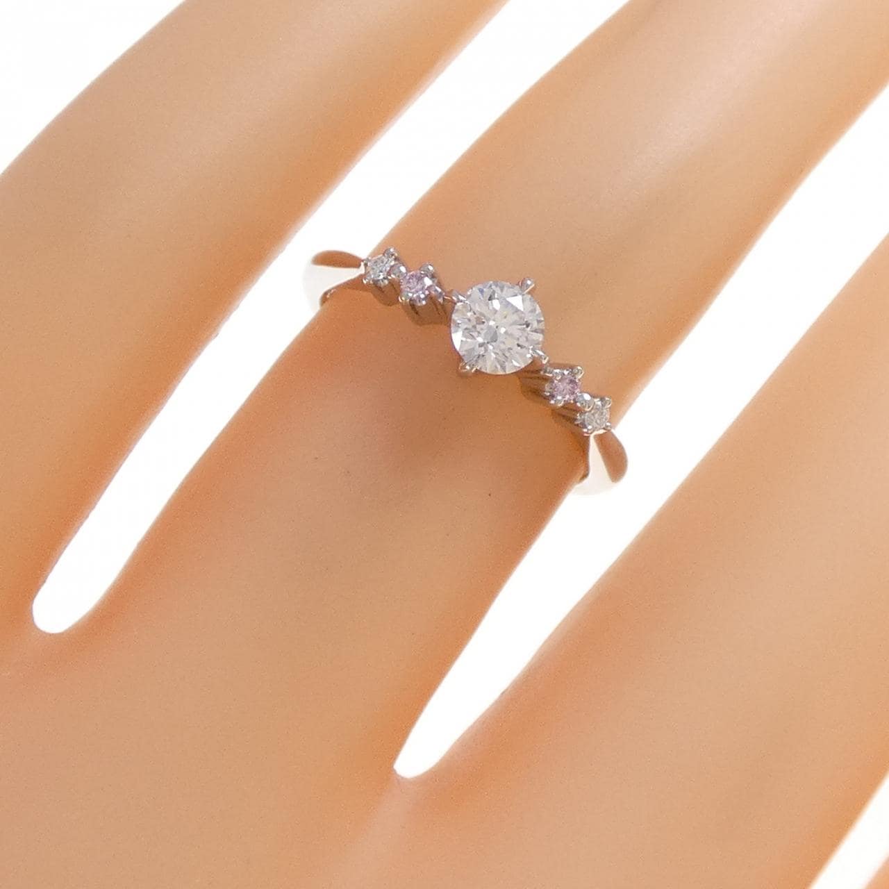 PT950 ダイヤモンド リング 0.253CT D VS2 3EXT