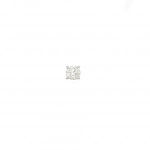 PT900 ソリティア ダイヤモンド ピアス 0.25CT 片耳