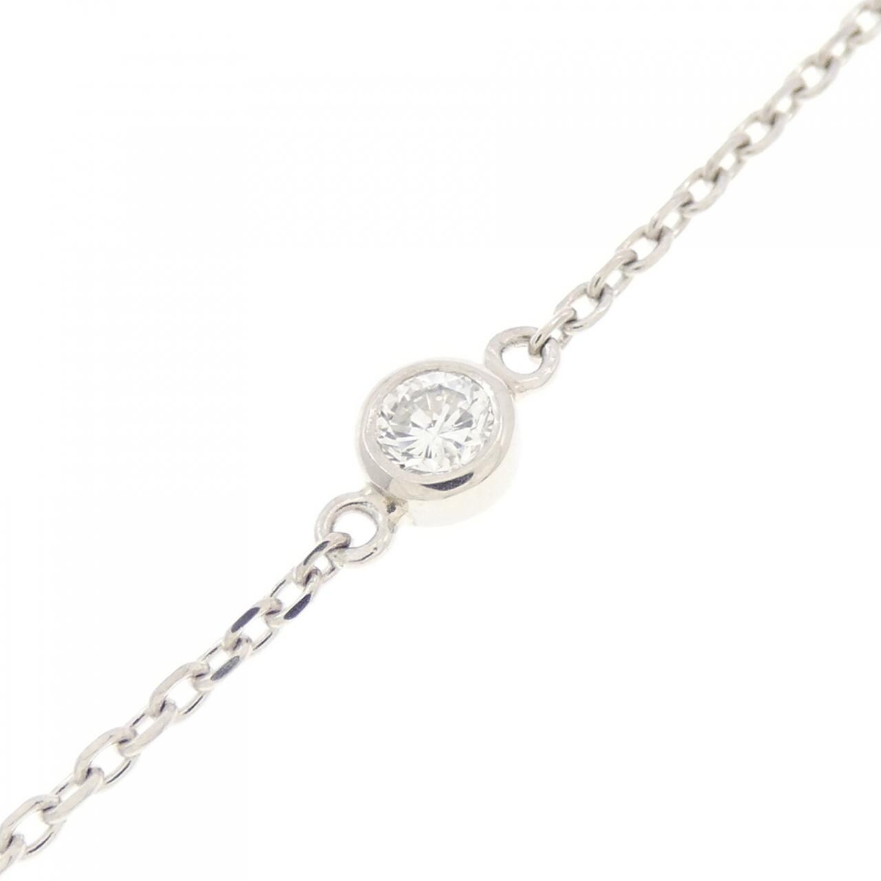 PT フラワー ダイヤモンド ネックレス 0.61CT