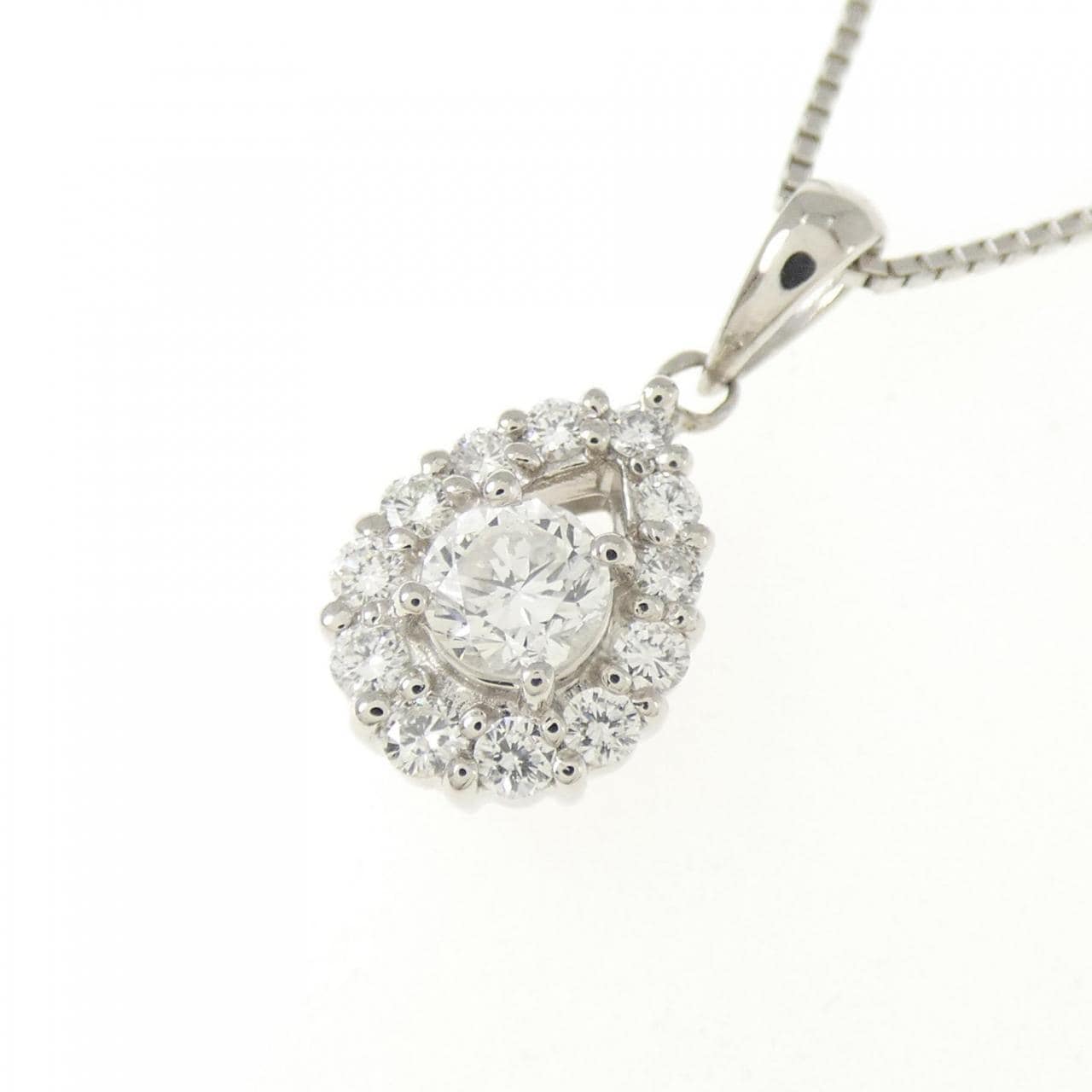 PT900/PT850 ダイヤモンド ネックレス 0.309CT