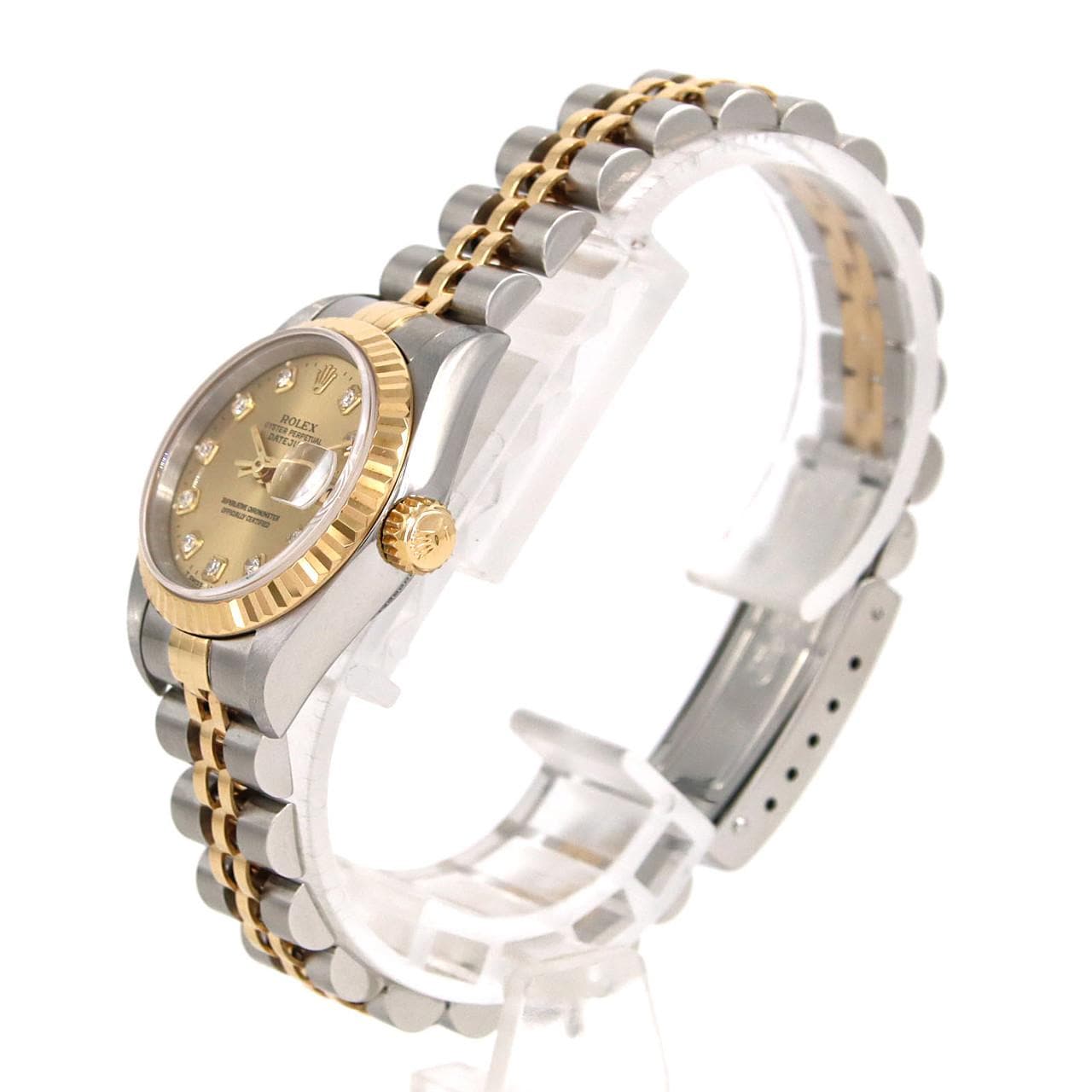 ロレックス デイトジャスト 69173G SSxYG 自動巻 W番