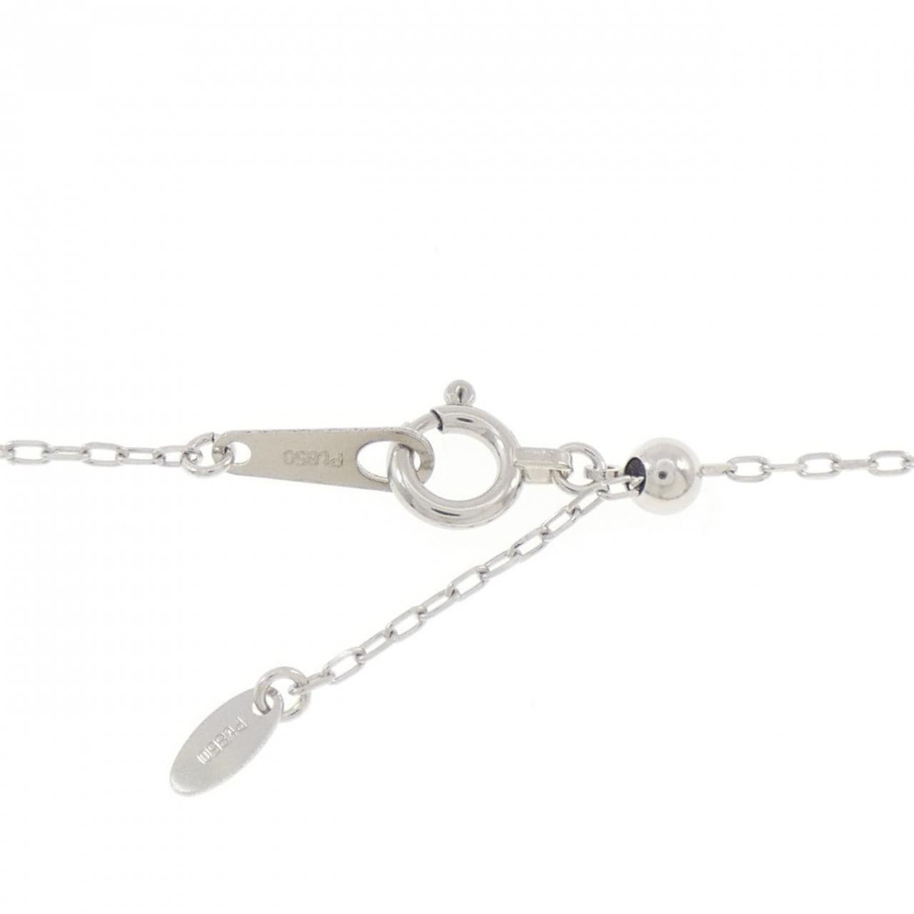 PT900/PT850 クロス ダイヤモンド ネックレス 0.61CT