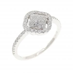 K18WG ダイヤモンド リング 0.26CT