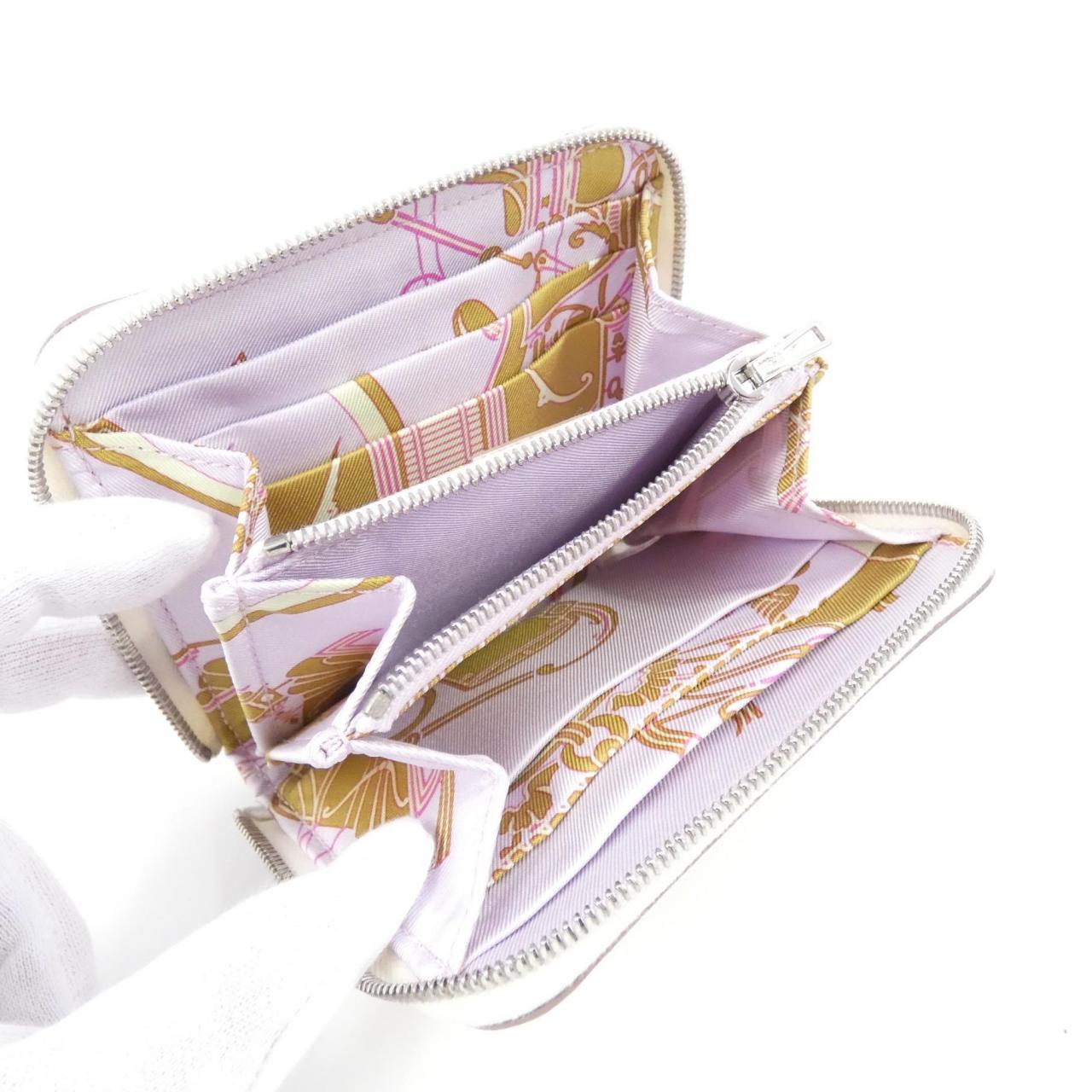 エルメス EX-LIBRIS シルク イン コンパクト 070669CK 財布