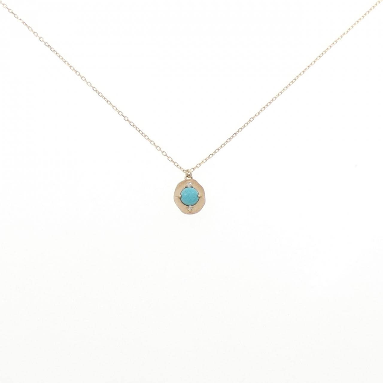 アガット ターコイズ ネックレス