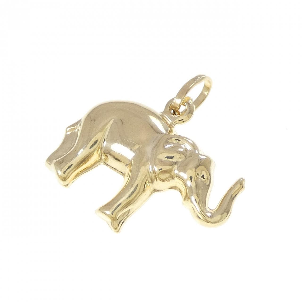 750YG エレファント ペンダント