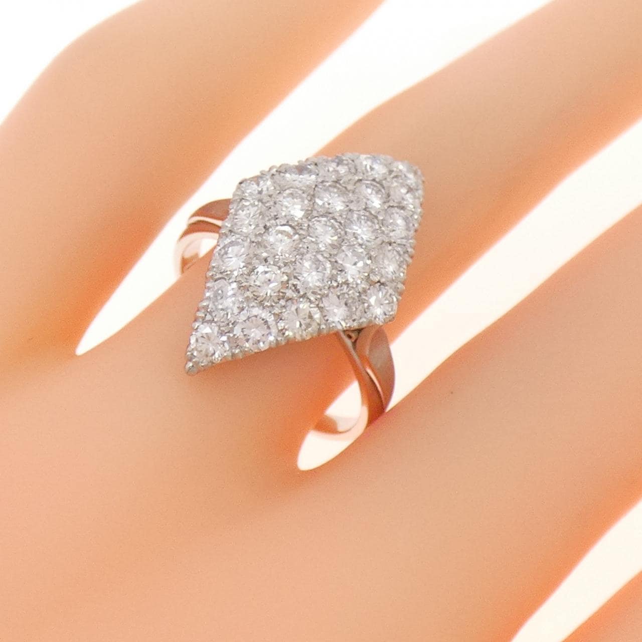 PM パヴェ ダイヤモンド リング