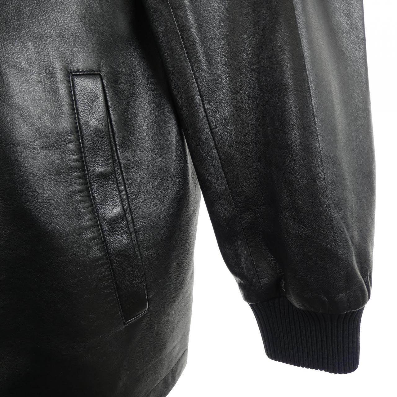 プラダ PRADA UPW206 038 レザージャケット