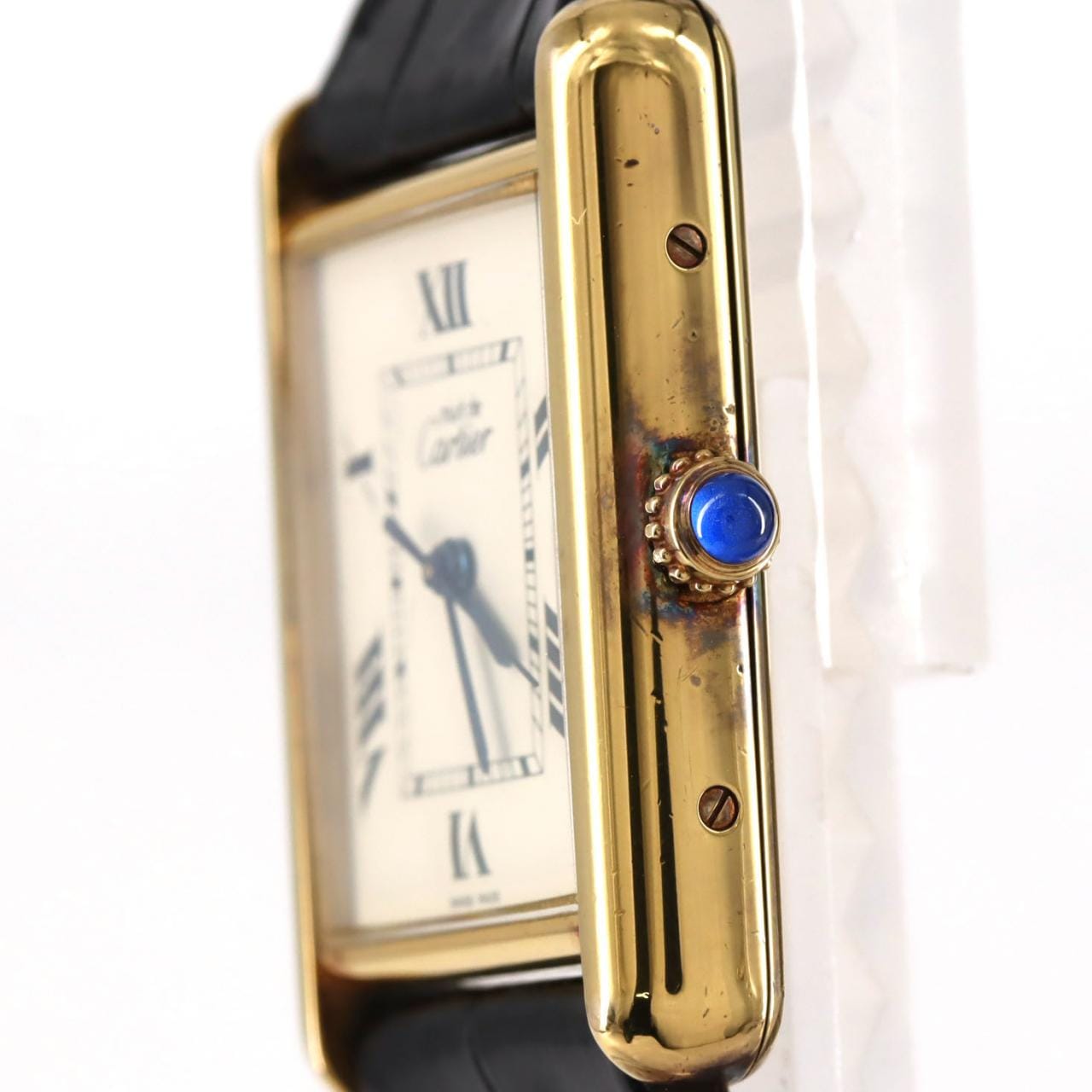 カルティエ マストタンクLMデイト GP W1013754 GP クォーツ