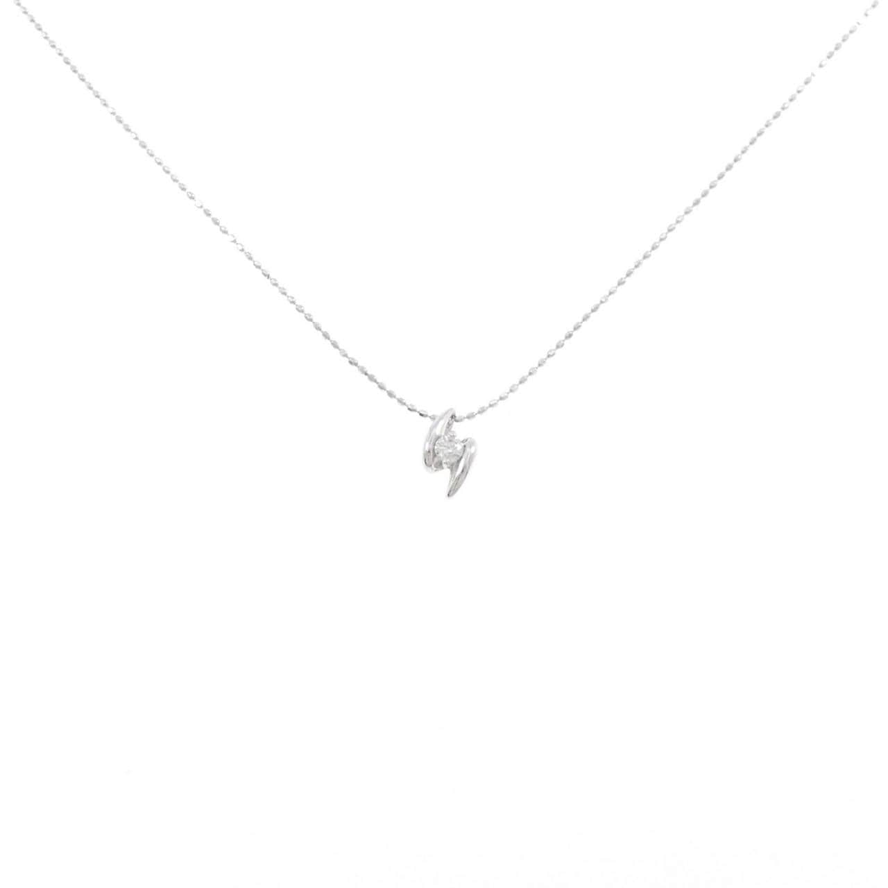 K14WG ダイヤモンド ネックレス 0.07CT