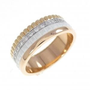 ブシュロン キャトル ホワイト スモール リング