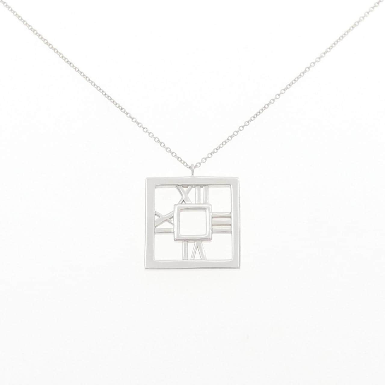 ティファニー アトラス スクウェア ネックレス