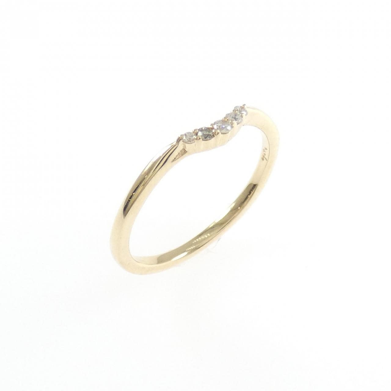 アガット ダイヤモンド リング 0.03CT