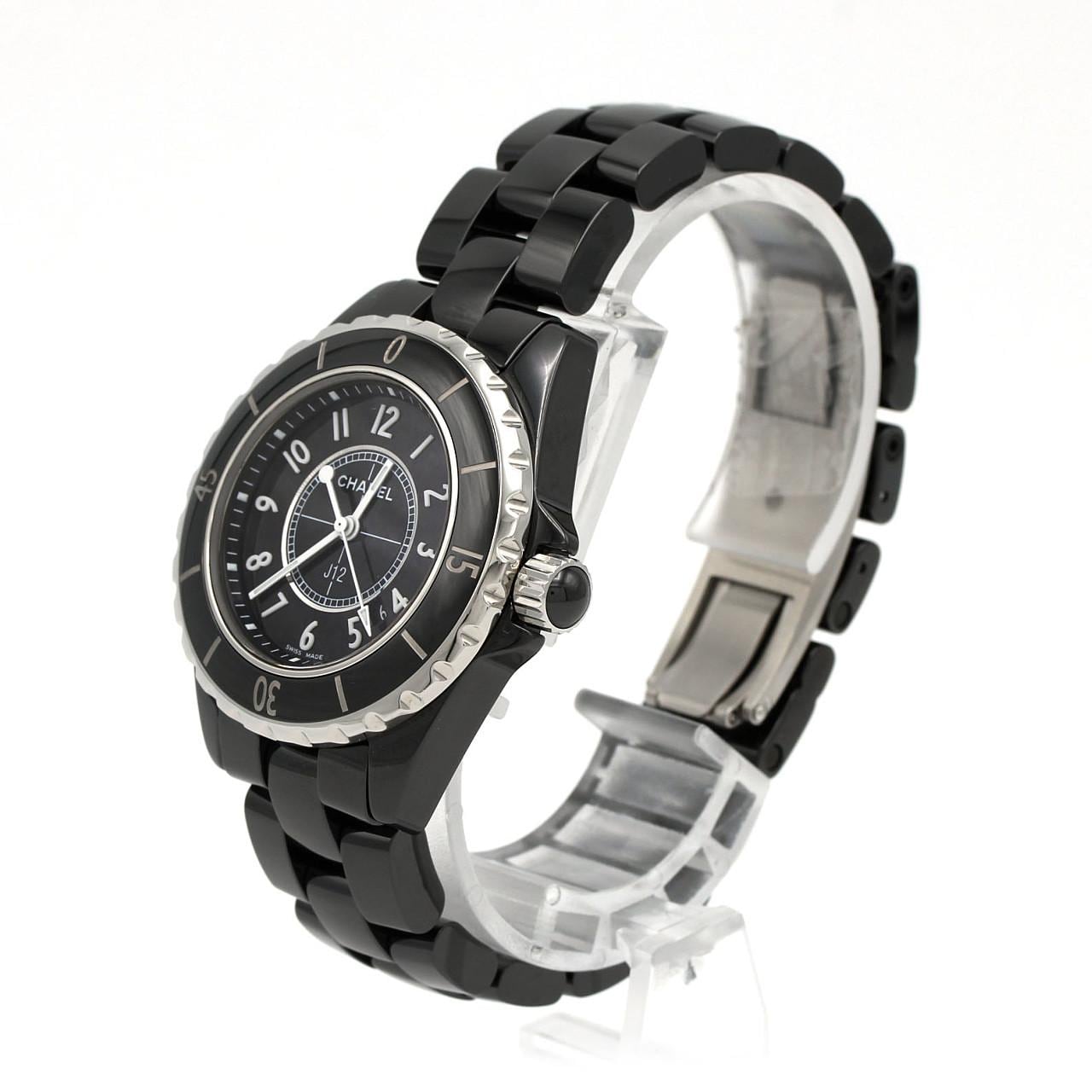 シャネル J12 33mmセラミック H0682 セラミック クォーツ
