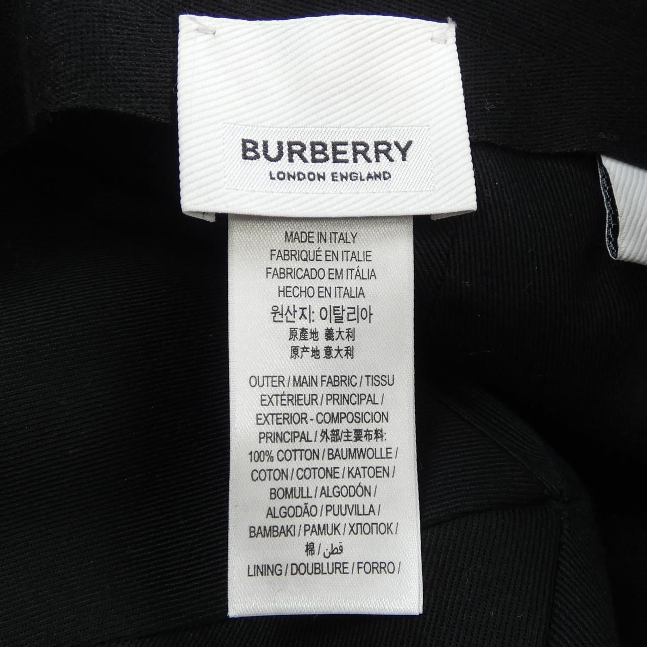 バーバリー BURBERRY 8010946 キャップ