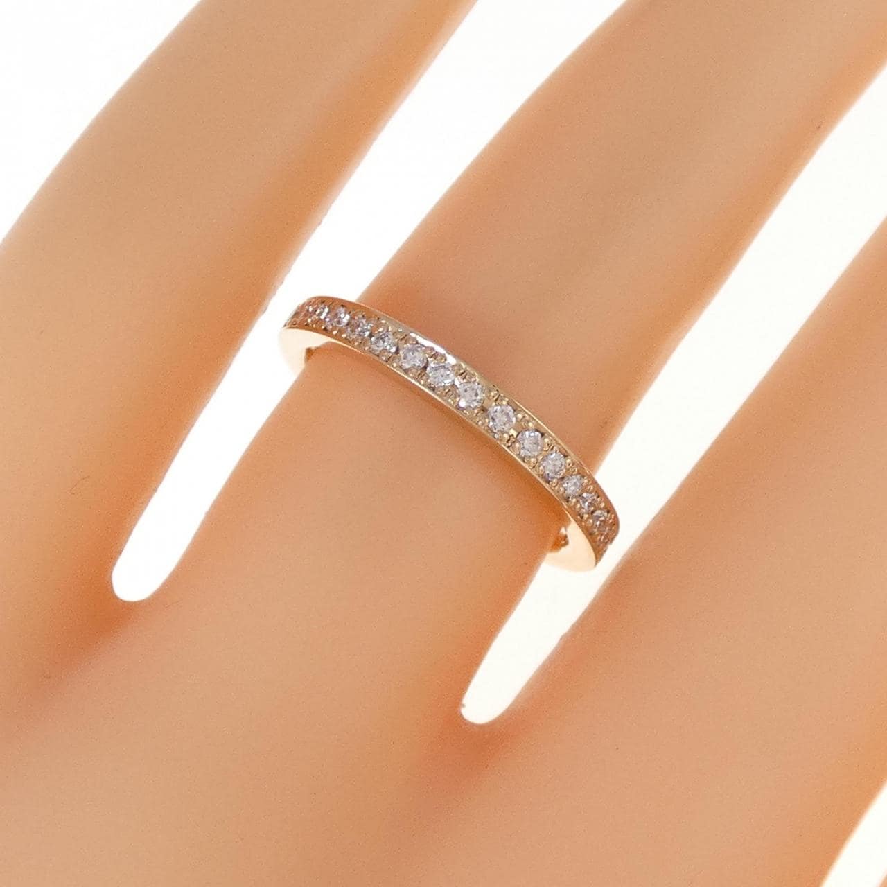 K18PG ダイヤモンド リング 0.20CT