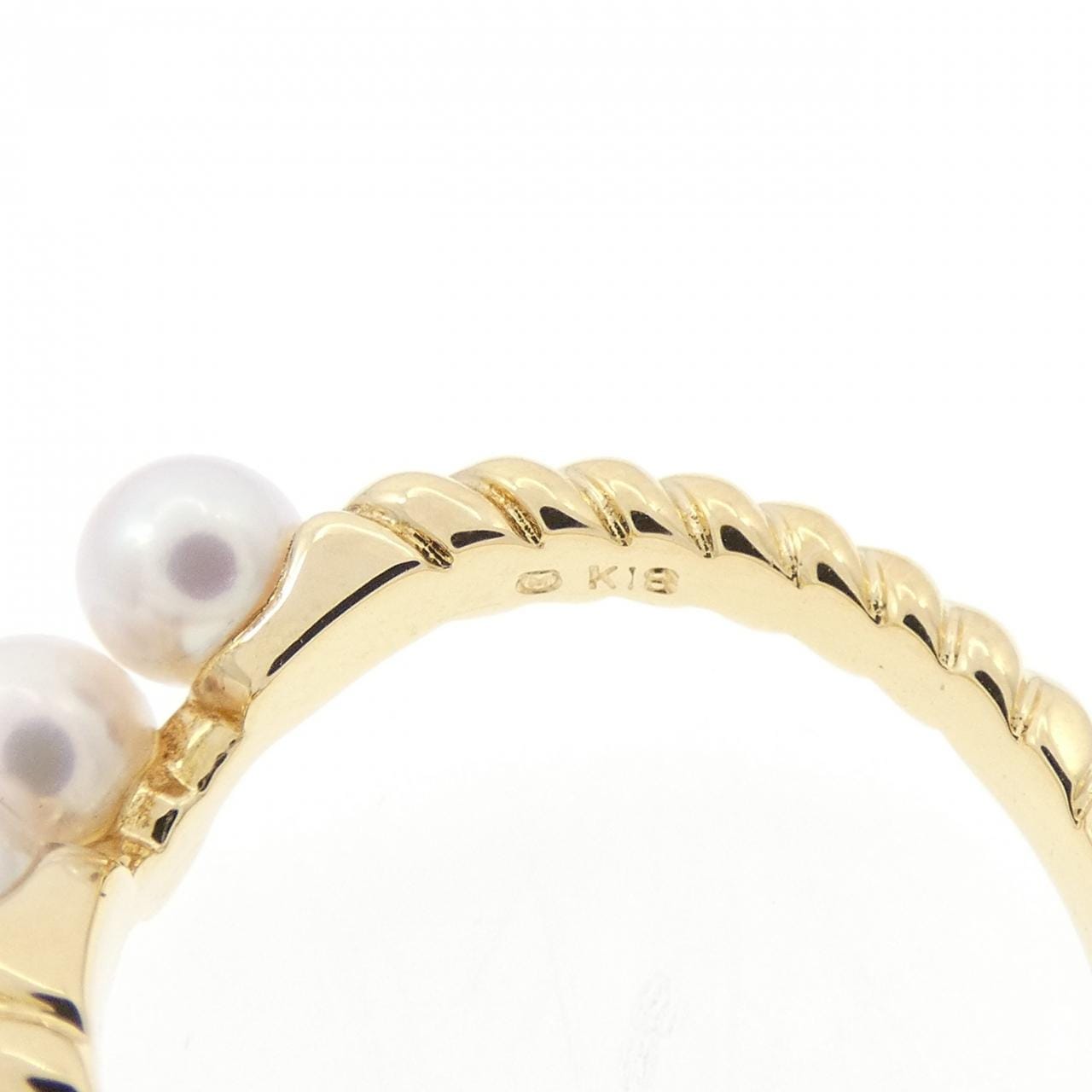 MIKIMOTO Akoya珍珠戒指
