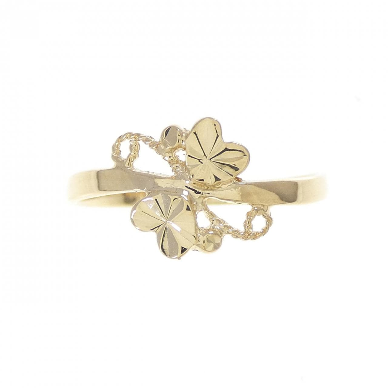 750YG ハート リング