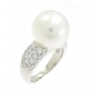 PT900 白蝶パール リング 12.4mm