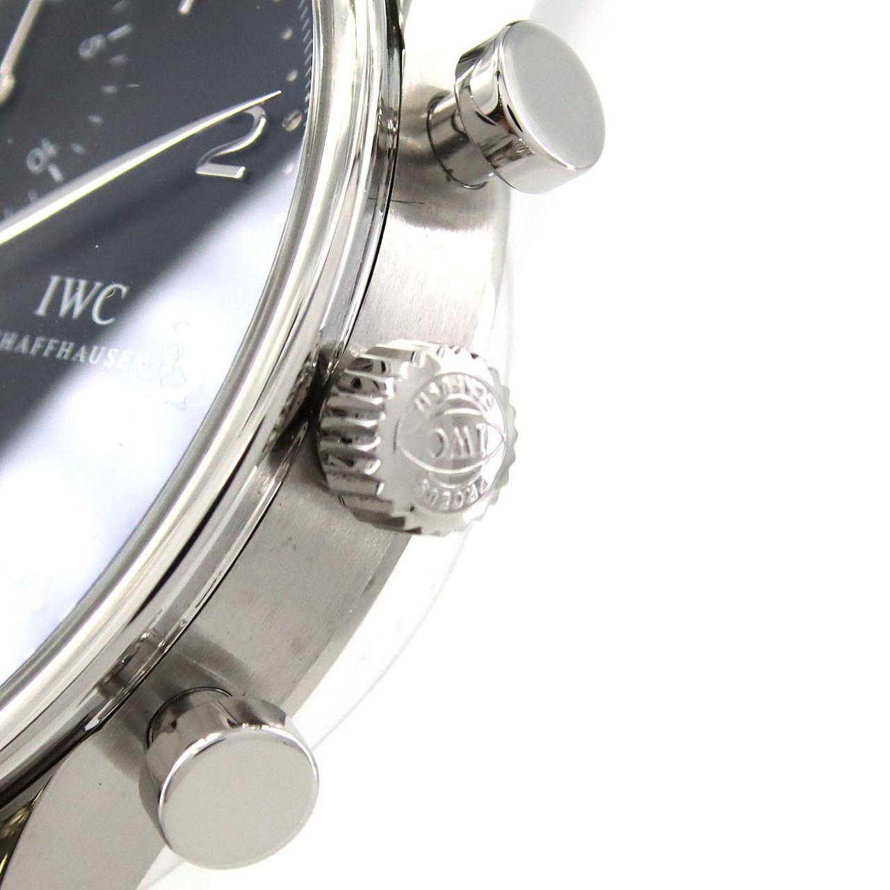 IWC 葡萄牙計時碼錶 IW371447 SS自動上弦