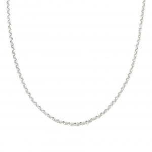 クロムハーツ CHROME HEARTS ROLL CHAIN I24 205014937SLVI24001 NECKLACE