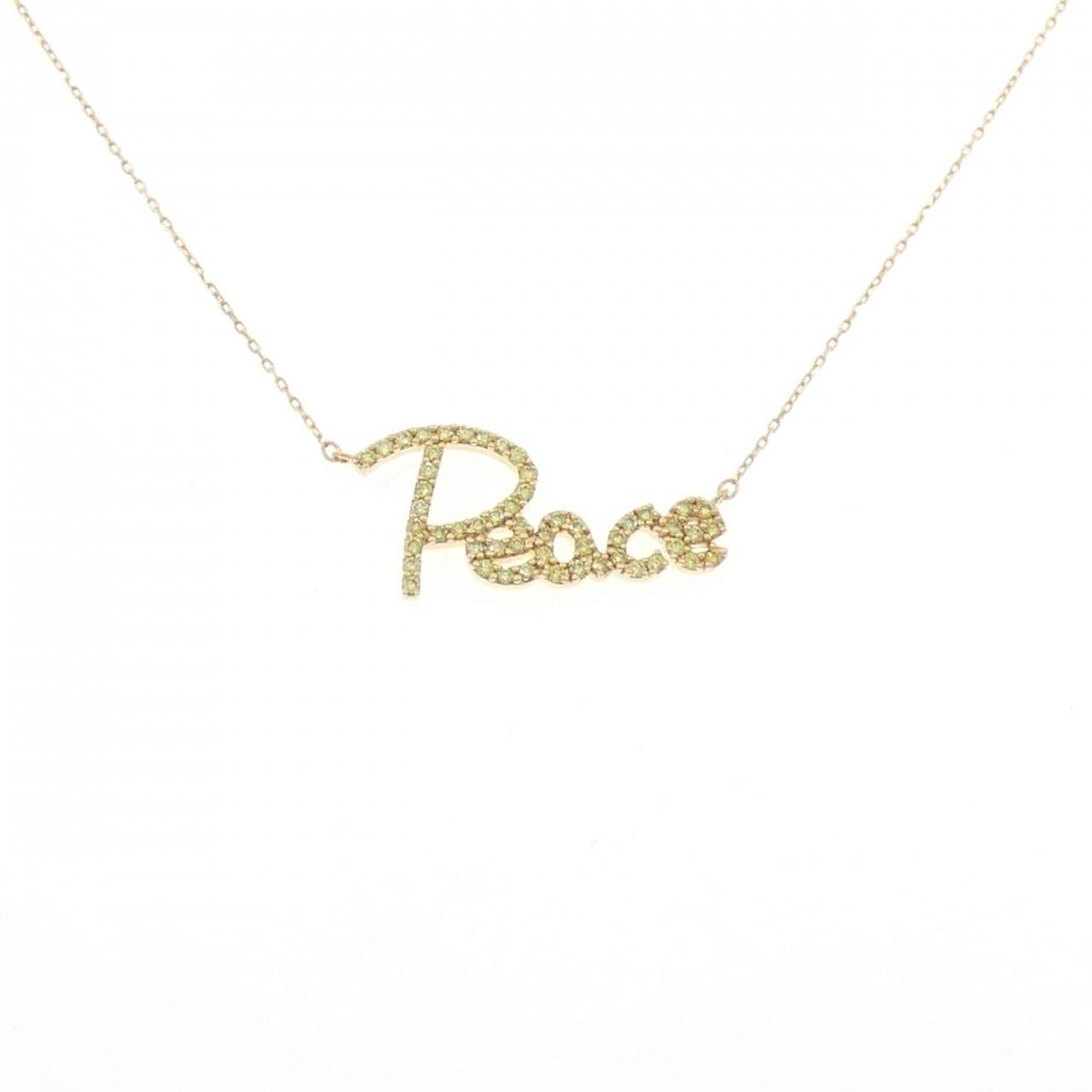 K18YG ダイヤモンド ネックレス 0.29CT