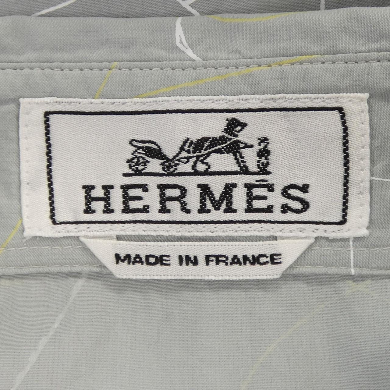 エルメス HERMES *41-5617. シャツ