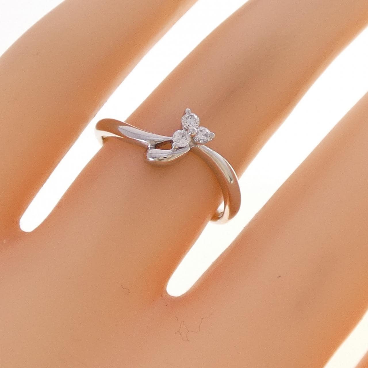 PT900 ダイヤモンド リング 0.07CT