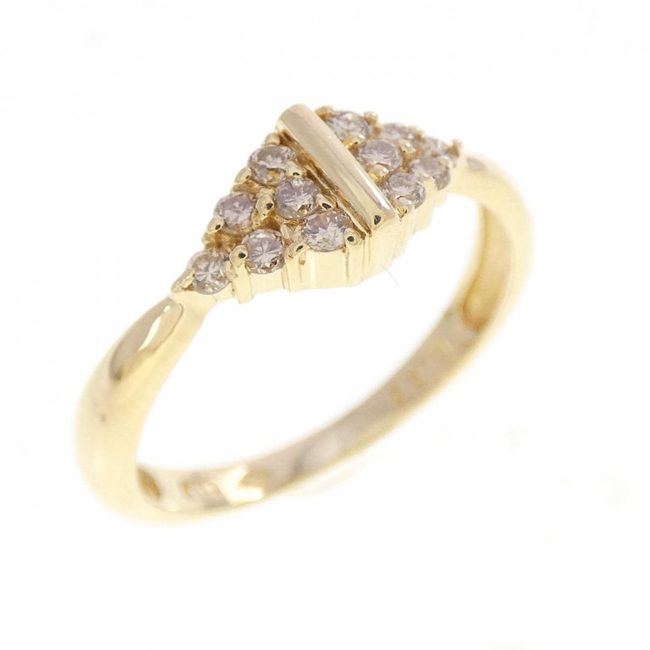 K18YG ダイヤモンド リング 0.17CT