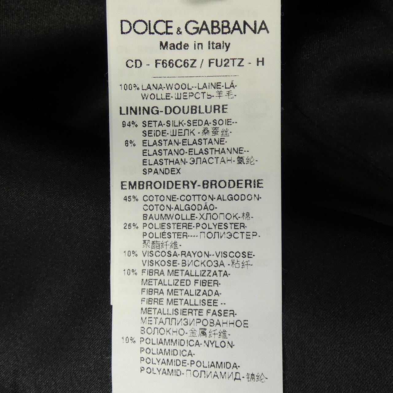 ドルチェアンドガッバーナ DOLCE&GABBANA ワンピース