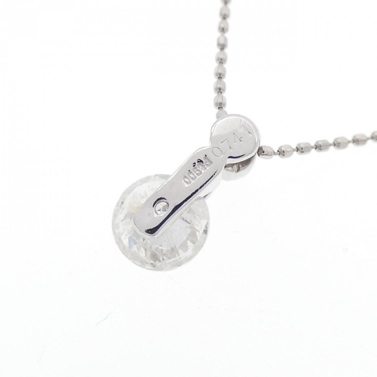 PT900/PT850 ダイヤモンド ネックレス 0.741CT