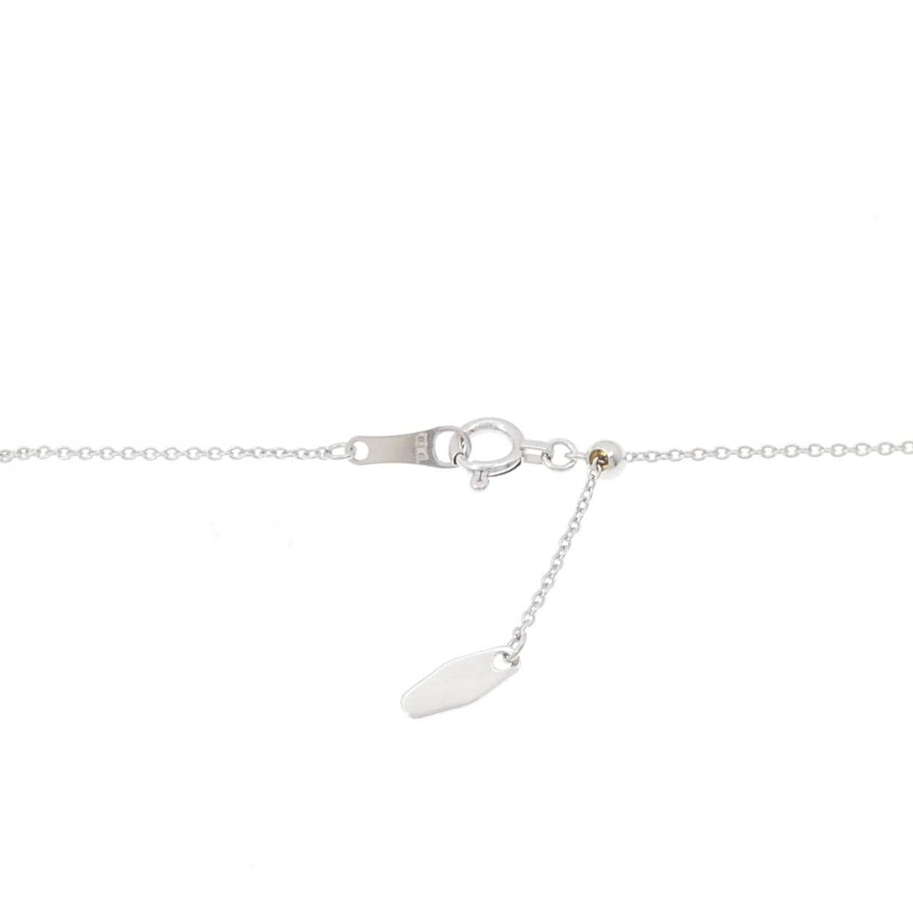 K18WG ダイヤモンド ネックレス 0.30CT