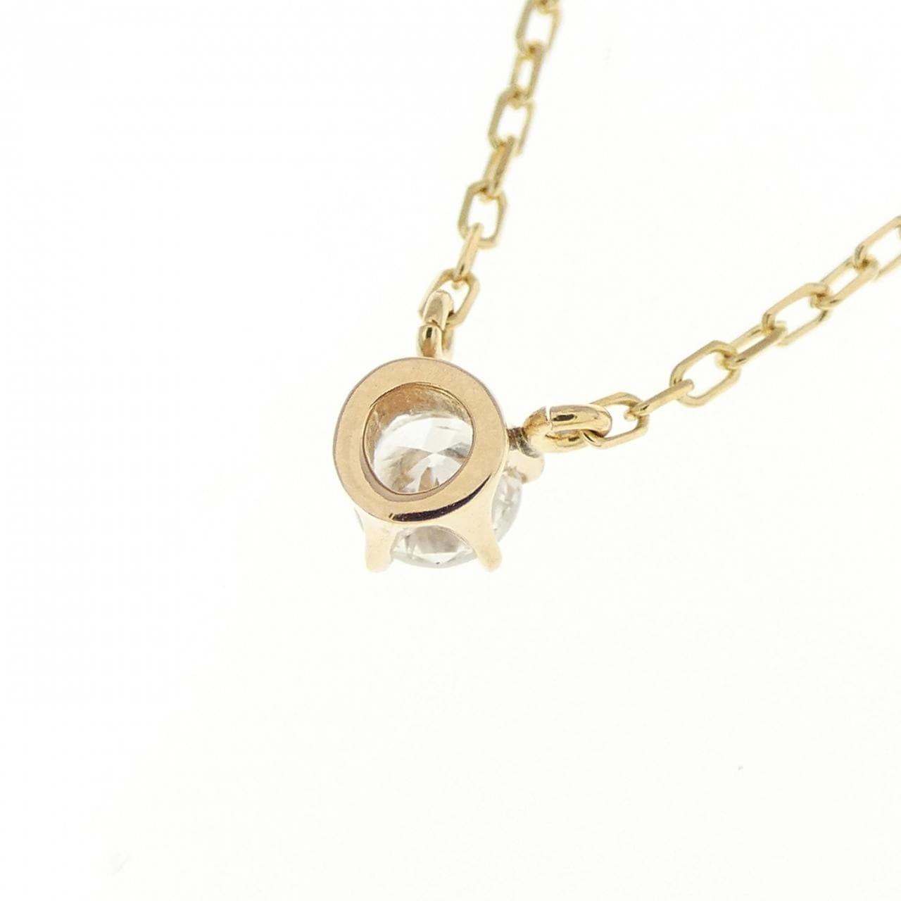 K18YG ダイヤモンド ネックレス 0.14CT