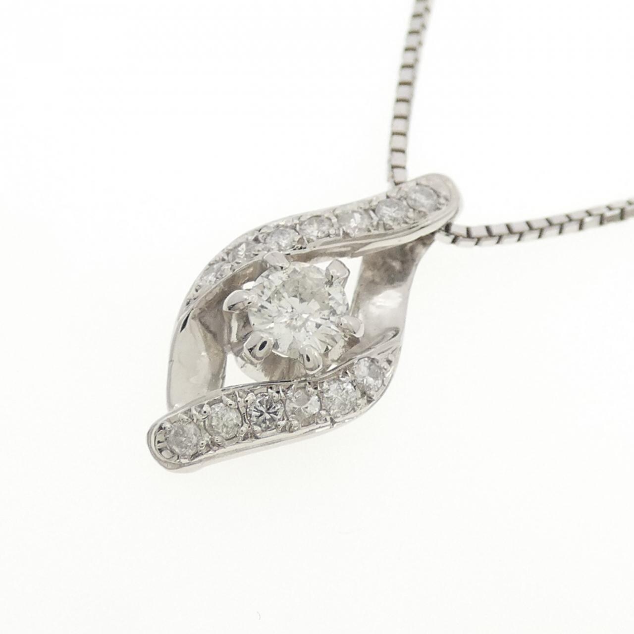 PT900/PT850 ダイヤモンド ネックレス 0.50CT