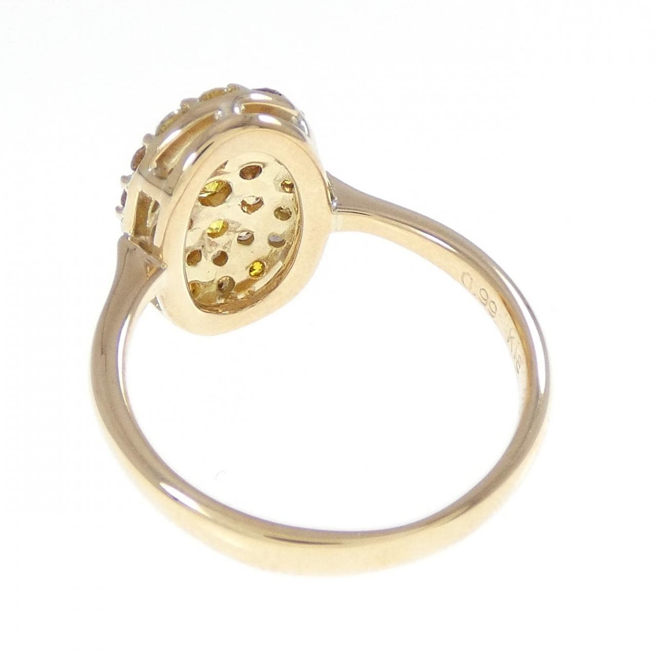 K18YG ダイヤモンド リング 0.99CT