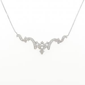 PT900/PT850 ダイヤモンド ネックレス 0.50CT